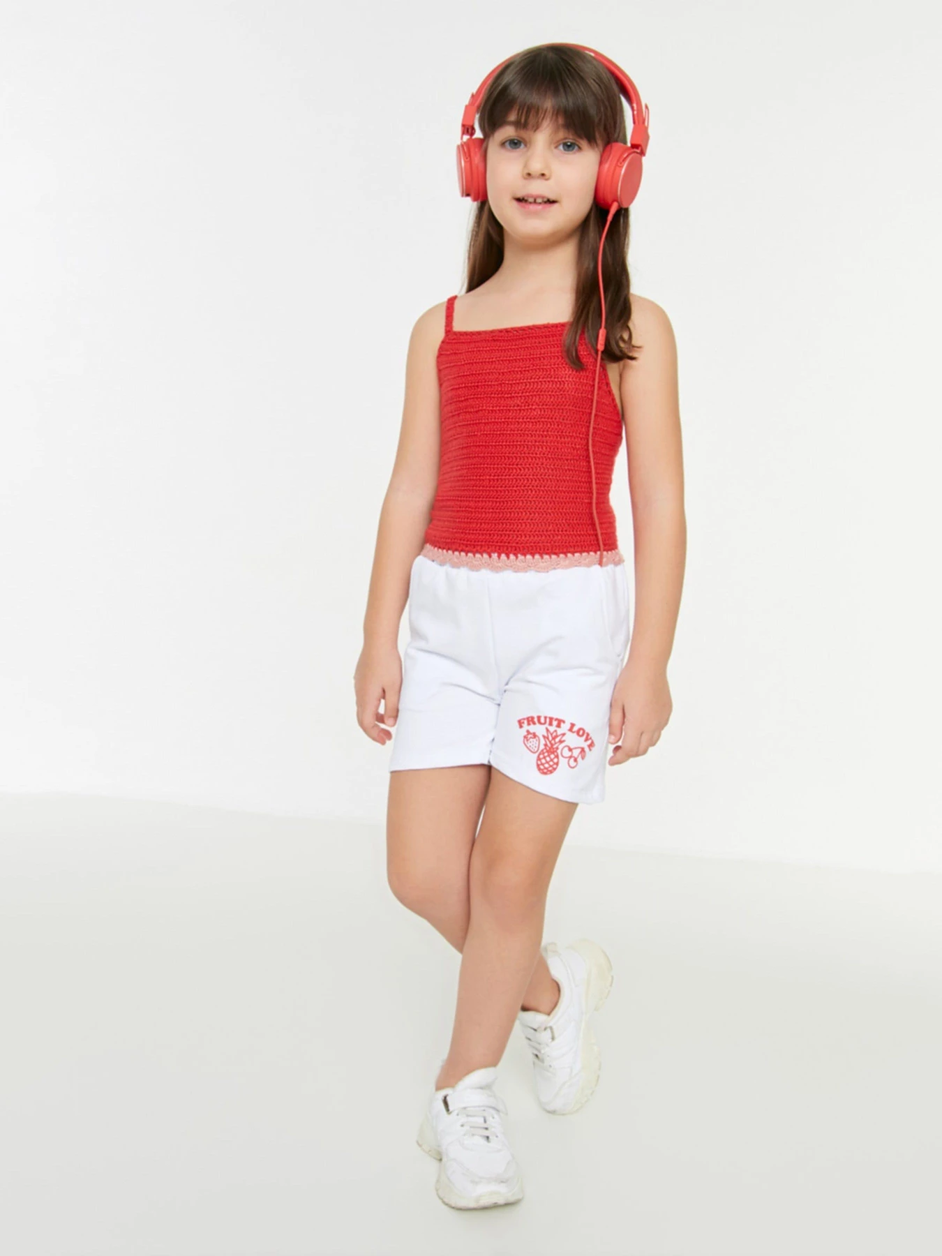Шорти Trendyol модель TKDSS22SR0252/Beyaz Шорти Trendyol модель TKDSS22SR0252/Beyaz Фото