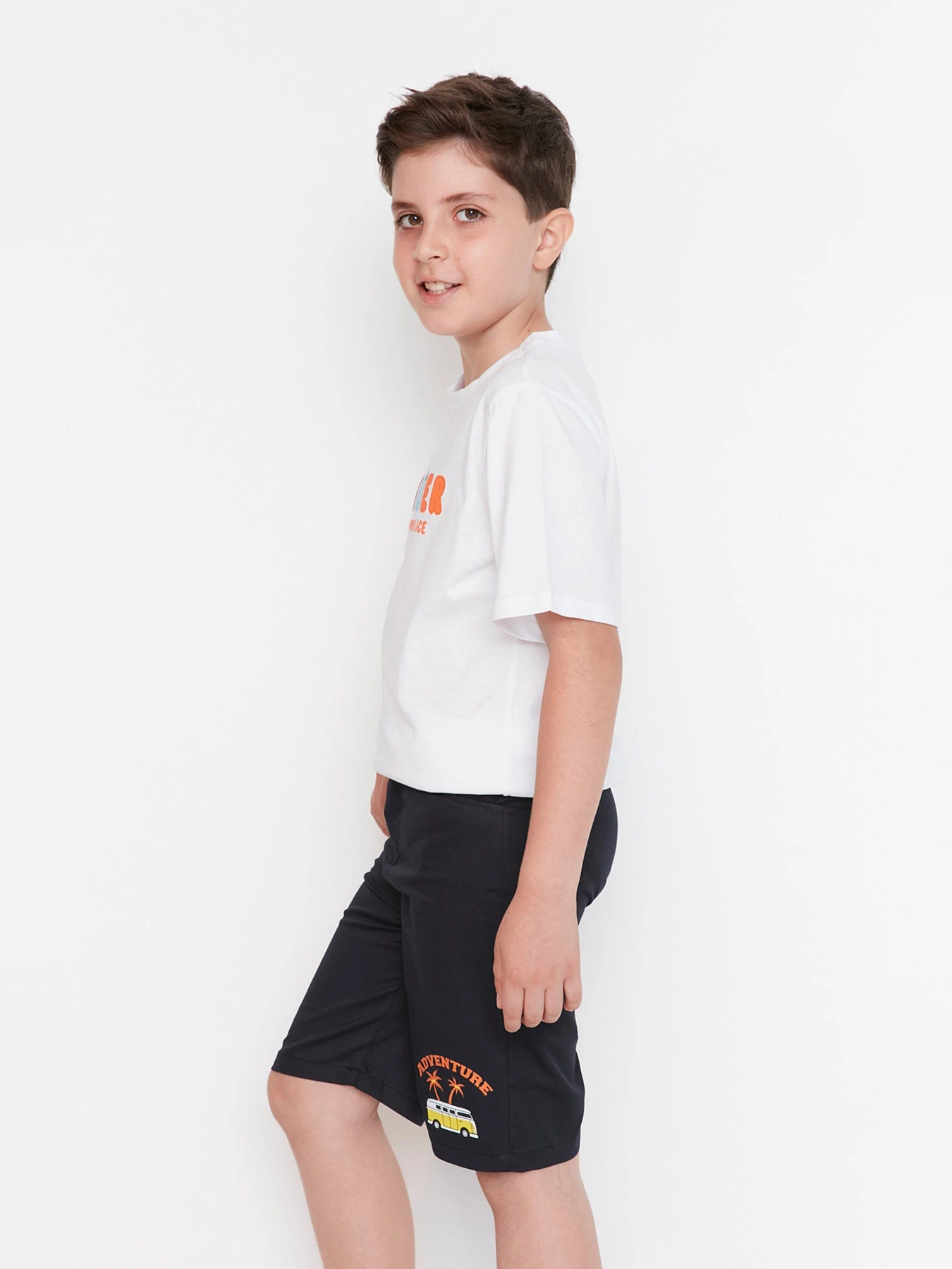 Шорты Trendyol модель TKDSS22SR0314/Lacivert Шорты Trendyol модель TKDSS22SR0314/Lacivert Фото