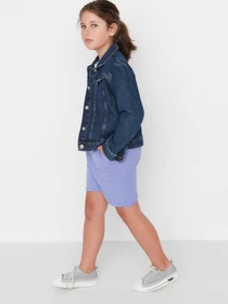 Шорты Trendyol модель TKDSS22SR0524/Lila Фото