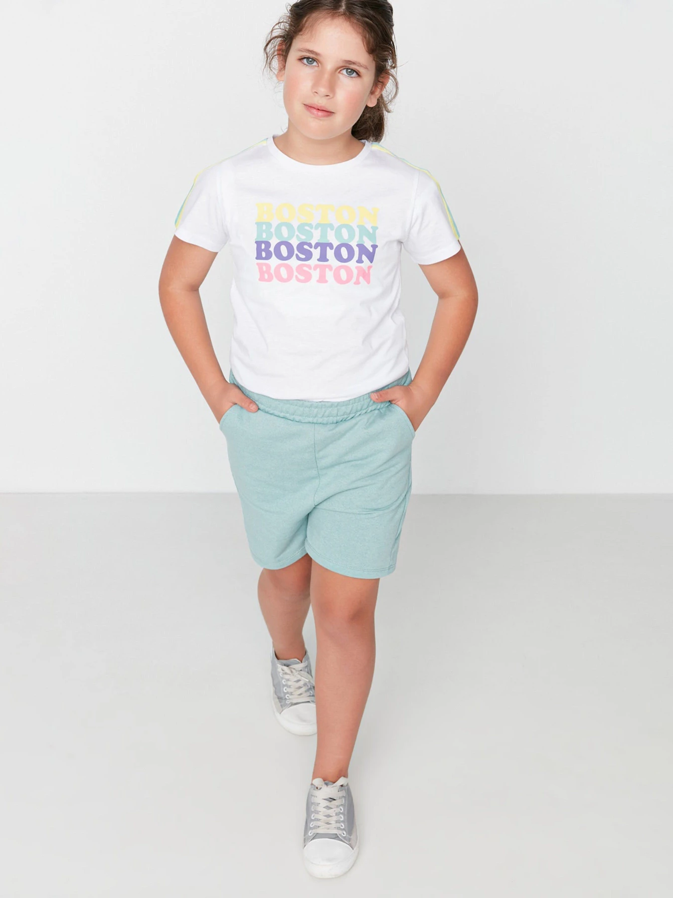 Шорти Trendyol модель TKDSS22SR0524/Mint Шорти Trendyol модель TKDSS22SR0524/Mint Фото