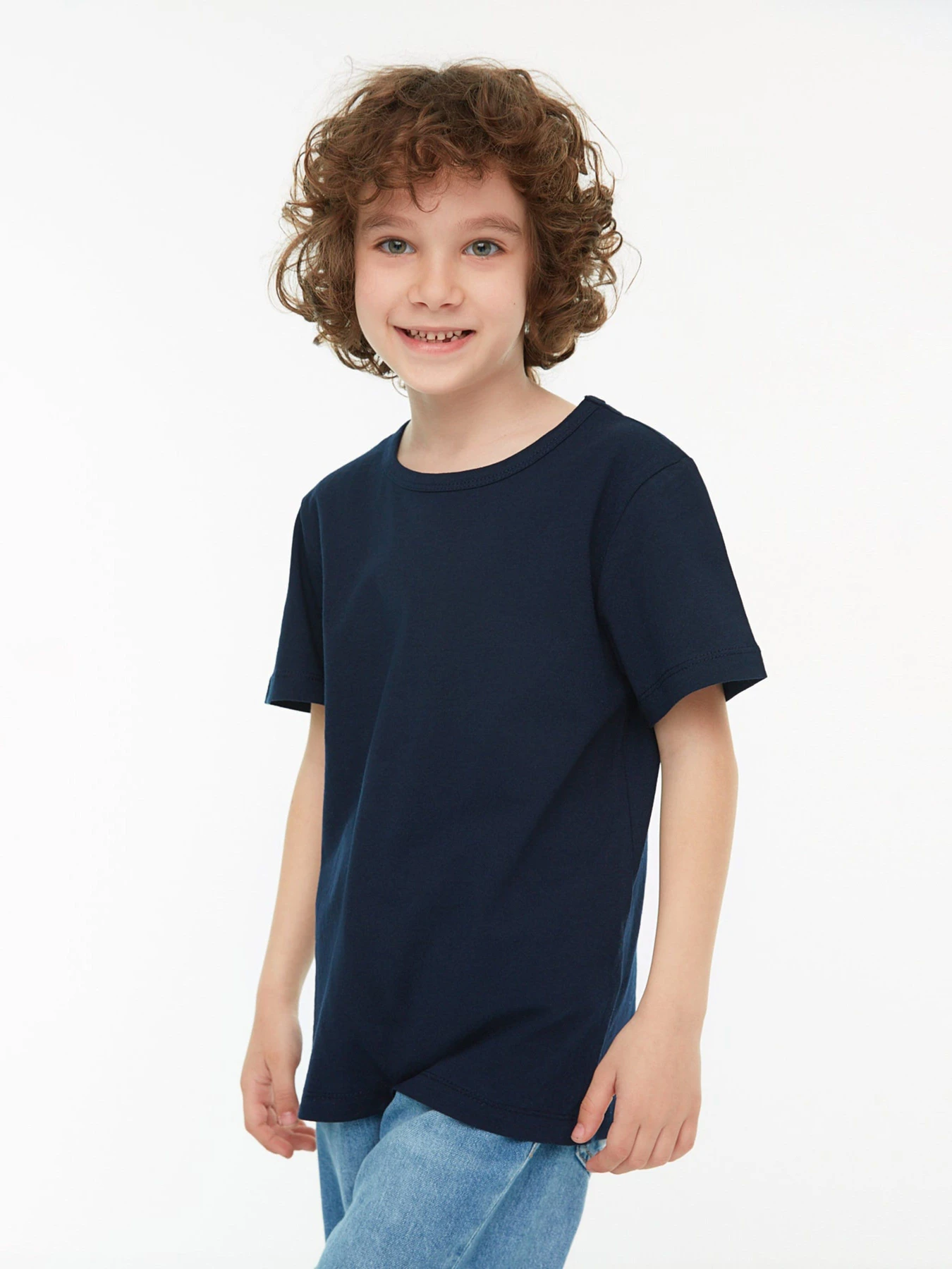 Футболки и поло Trendyol модель TKDSS22TS00004/Gri-Lacivert Фото