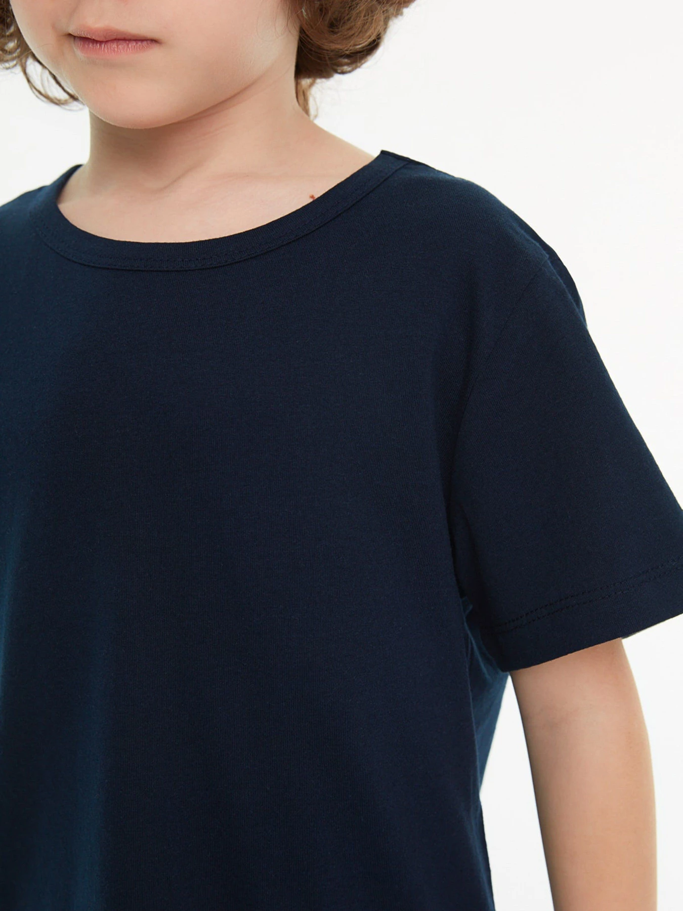 Футболки и поло Trendyol модель TKDSS22TS00004/Gri-Lacivert Фото