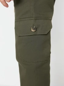 Штани Trendyol модель TKDAW23PL00015/Haki Фото
