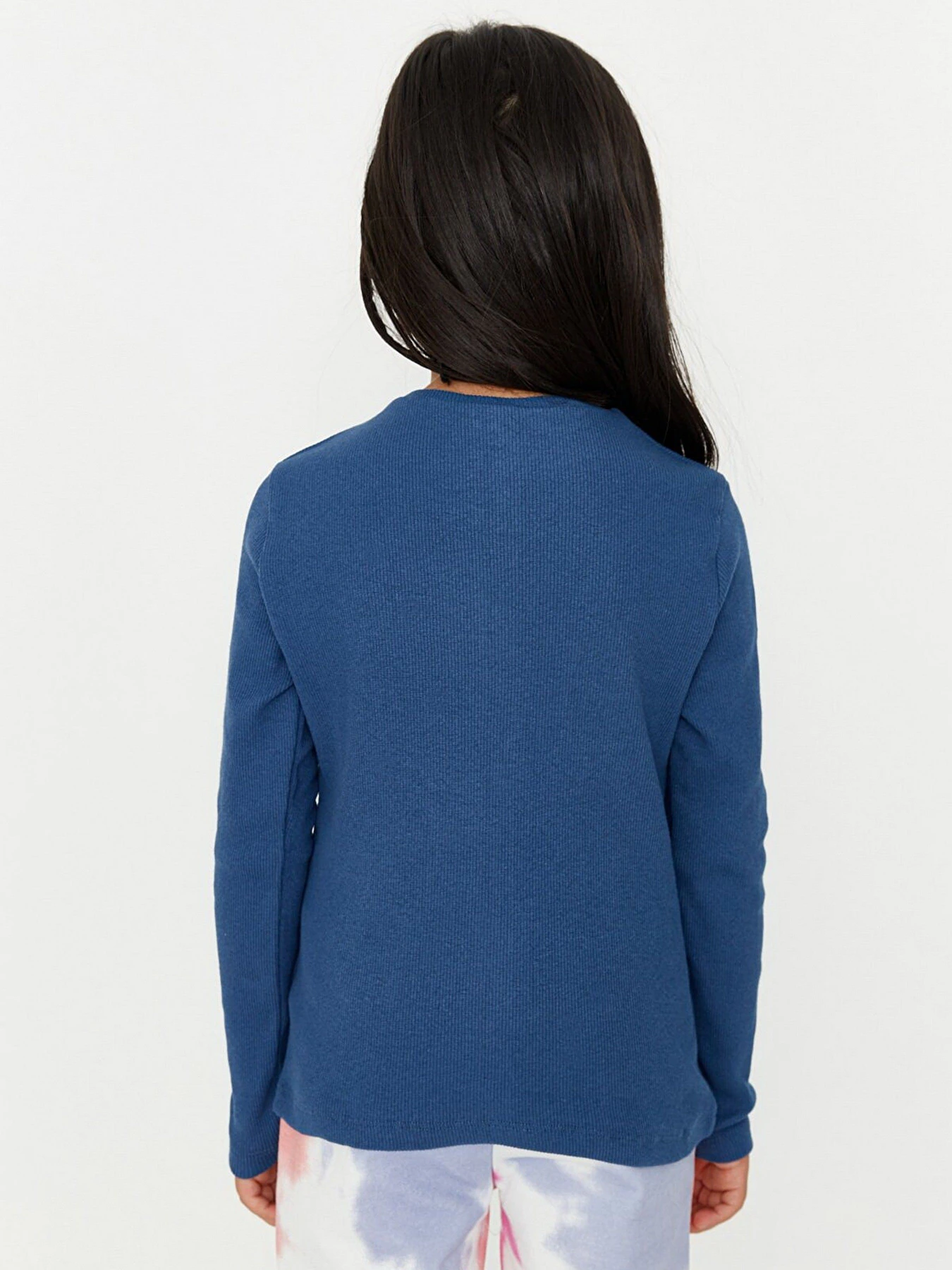 Худи и свитшоты Trendyol модель TKDAW22TS0128/Indigo Худи и свитшоты Trendyol модель TKDAW22TS0128/Indigo Фото