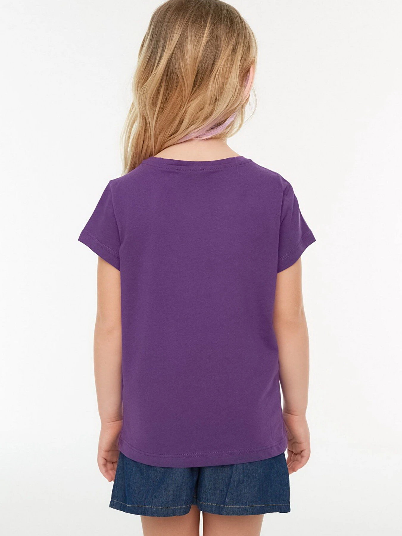 Футболки и поло Trendyol модель TKDSS22TS2048/Mor Фото