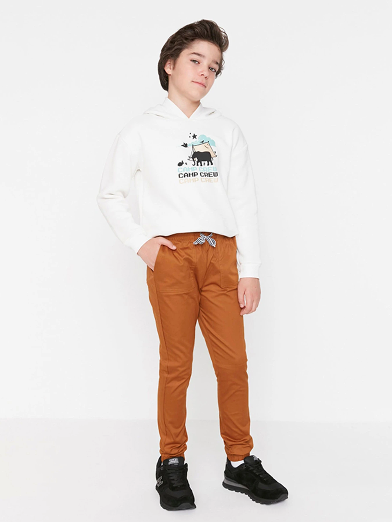 Брюки Trendyol модель TKDAW23PL00027/Kiremit Брюки Trendyol модель TKDAW23PL00027/Kiremit Фото
