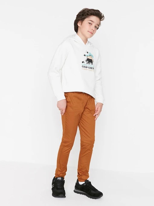 Брюки Trendyol модель TKDAW23PL00027/Kiremit Фото