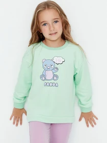 Худи и свитшоты Trendyol модель TKDAW23SW00045/Mint Фото
