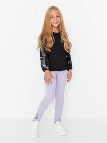 Брюки Trendyol модель TKDAW23TA00007/Lila Фото