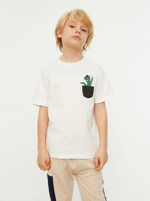 Футболки и поло Trendyol модель TKDSS22TS0461/Beyaz Фото