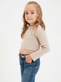 Свитры и кардиганы Trendyol модель TKDAW22BZ0696/Bej Фото