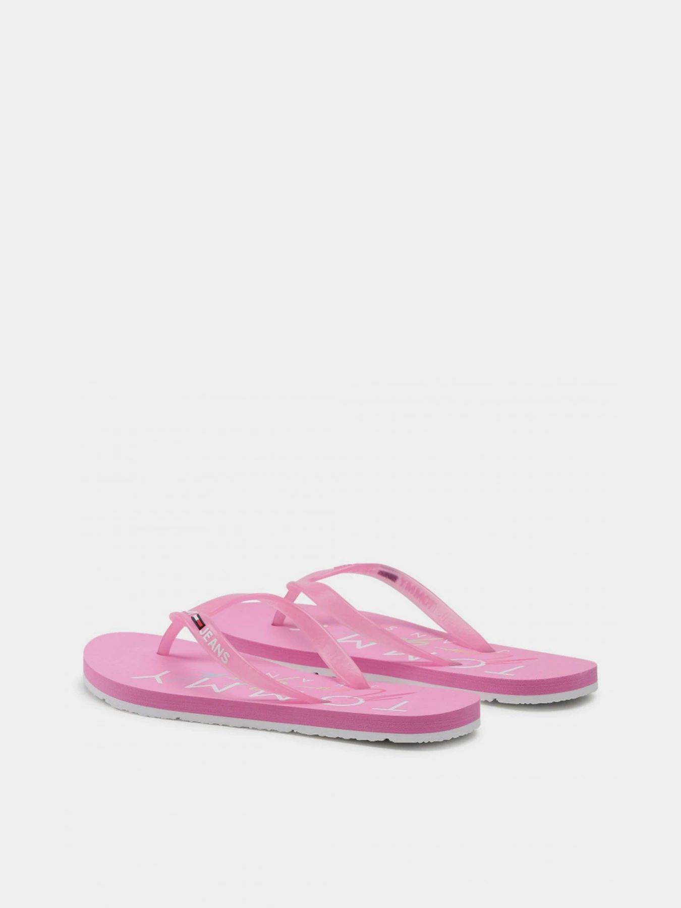 Шлёпанцы Tommy Hilfiger Rubber Thong Beach Sandal модель EN0EN01302-TOU Фото
