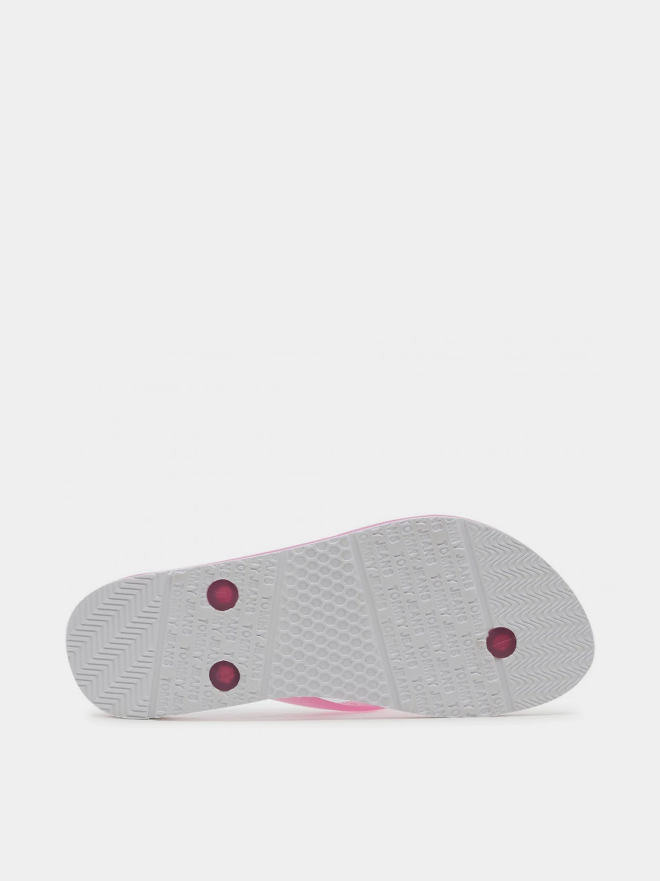 Шлёпанцы Tommy Hilfiger Rubber Thong Beach Sandal модель EN0EN01302-TOU Фото