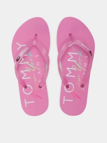 Шлёпанцы Tommy Hilfiger Rubber Thong Beach Sandal модель EN0EN01302-TOU Фото