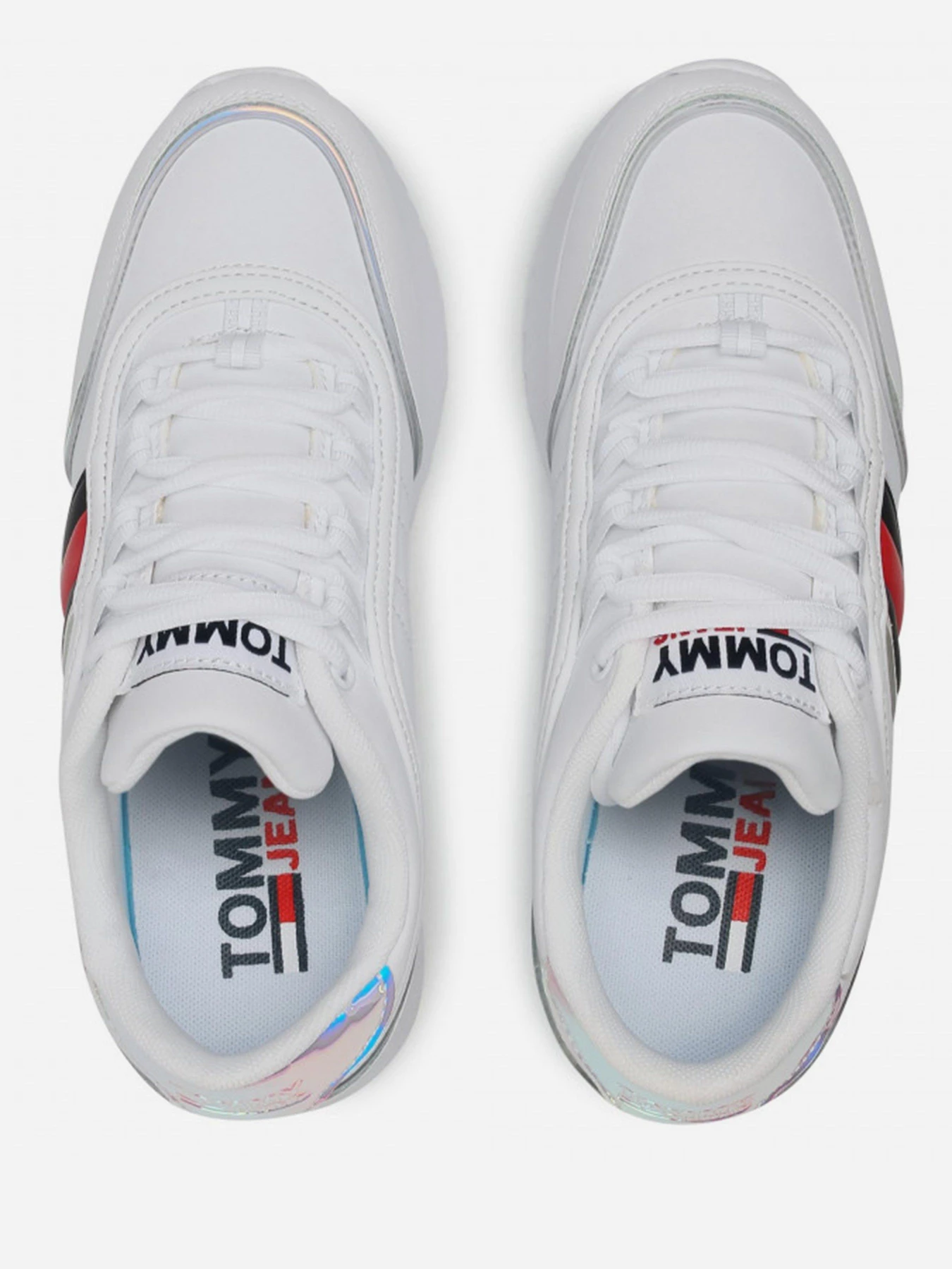 Кроссовки Tommy Hilfiger High Cleated Iridescent модель EN0EN01354-YBR Кроссовки Tommy Hilfiger High Cleated Iridescent модель EN0EN01354-YBR Фото