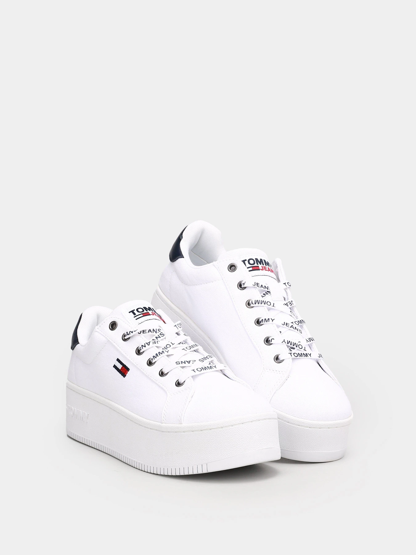 Кеды Tommy Hilfiger Iconic Essential Flatform модель EN0EN01358-YBR Фото