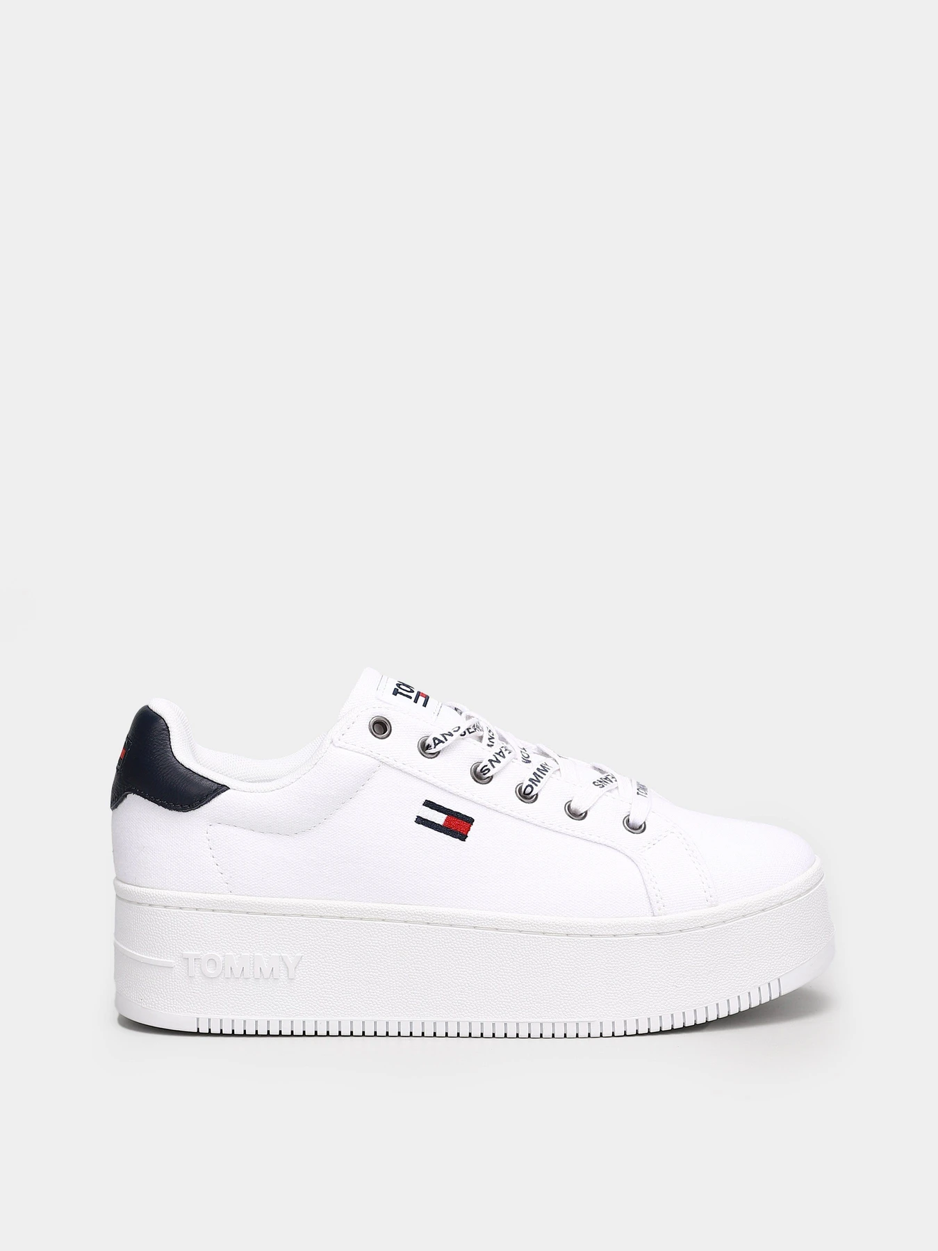 Кеды Tommy Hilfiger Iconic Essential Flatform модель EN0EN01358-YBR Фото