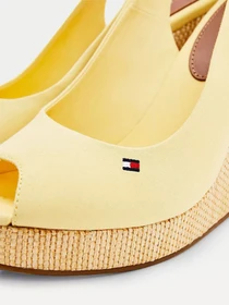 Босоножки Tommy Hilfiger ICONIC ELENA SLING BACK WEDGE модель FW0FW04789-ZFF Фото