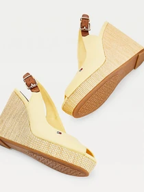 Босоножки Tommy Hilfiger ICONIC ELENA SLING BACK WEDGE модель FW0FW04789-ZFF Фото