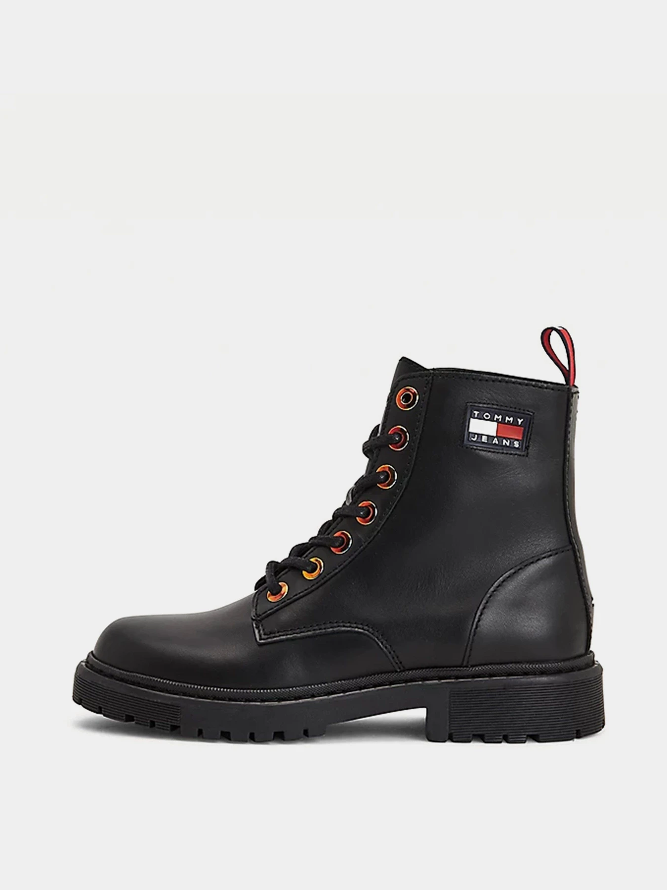 Ботинки и сапоги Tommy Hilfiger Iridescent Eyelets Flat модель EN0EN01537-BDS Фото