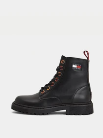 Ботинки и сапоги Tommy Hilfiger Iridescent Eyelets Flat модель EN0EN01537-BDS Фото