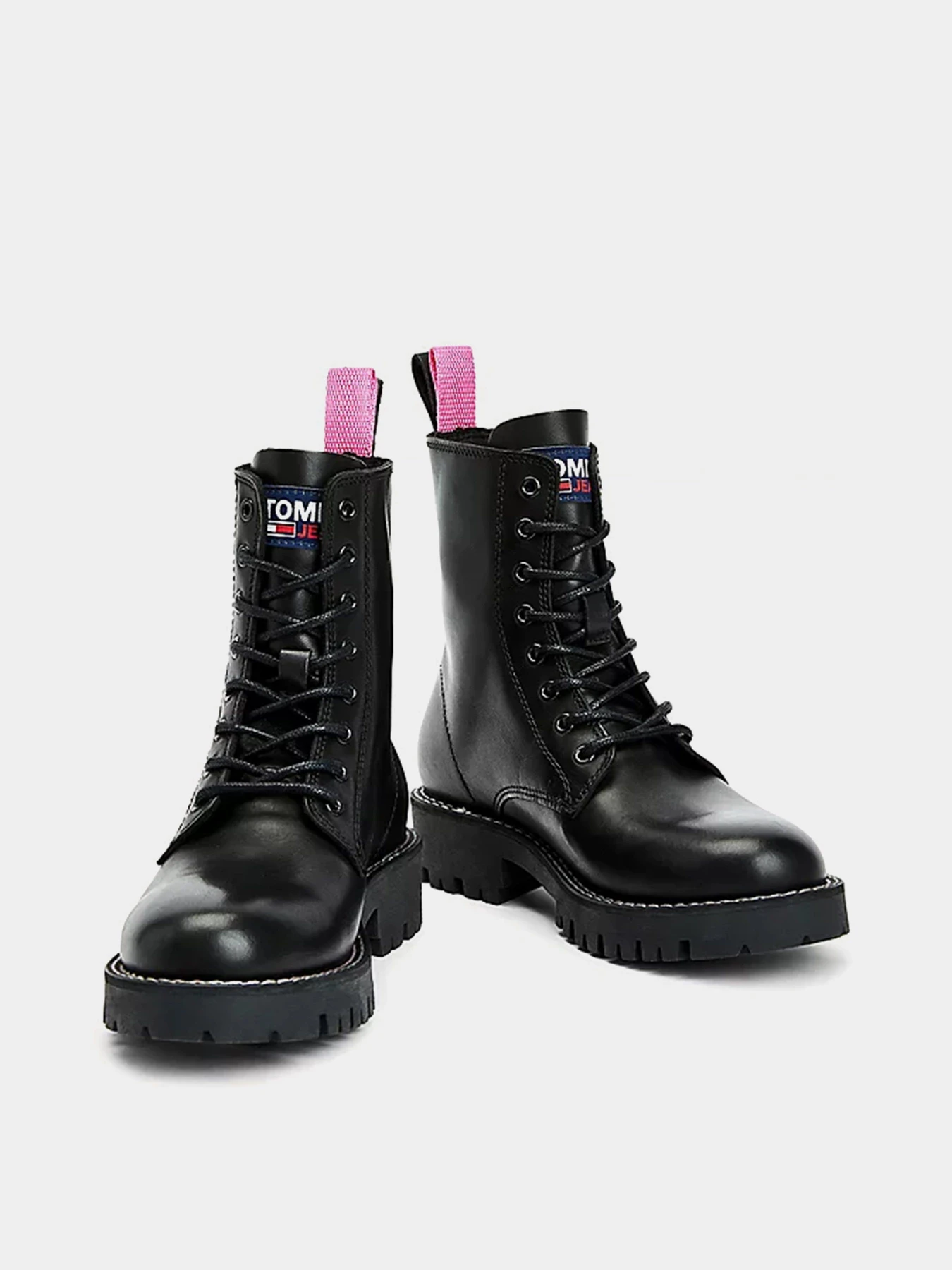 Ботинки и сапоги Tommy Hilfiger Leather Lace Up модель EN0EN01543-BDS Фото