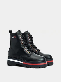 Ботинки и сапоги Tommy Hilfiger Badge Iridescent Eyelet Cleat модель EN0EN01580-BDS Фото