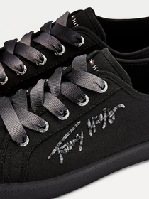 Кеды Tommy Hilfiger ESSENTIAL GRADIENT SIGNATURE LOGO TRAINERS модель FW0FW05802-BDS Фото