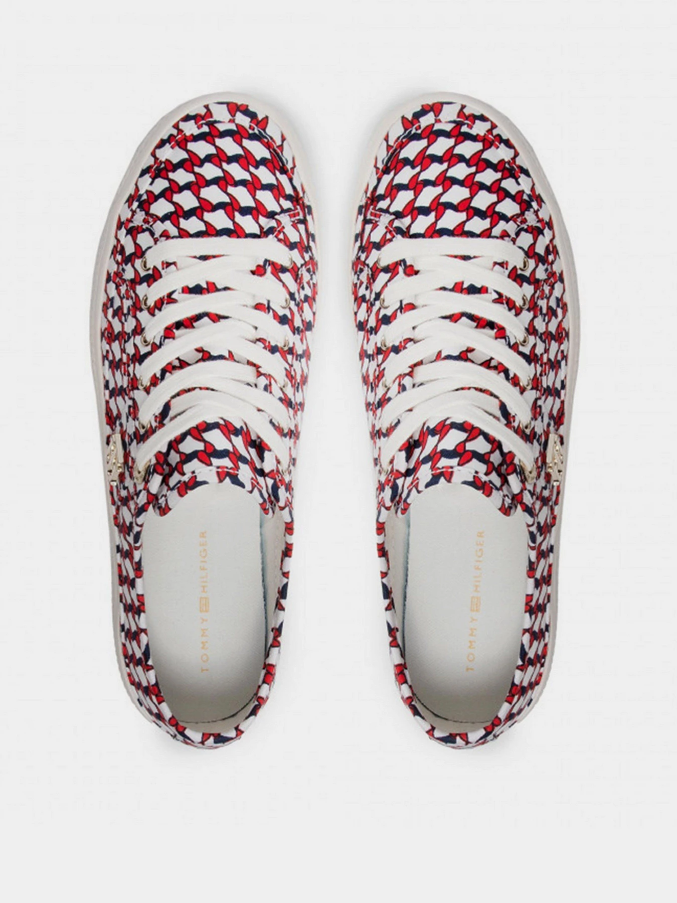 Кеды Tommy Hilfiger SIGNATURE PRINT FLATFORM TRAINERS модель FW0FW05804-0K5 Кеды Tommy Hilfiger SIGNATURE PRINT FLATFORM TRAINERS модель FW0FW05804-0K5 Фото