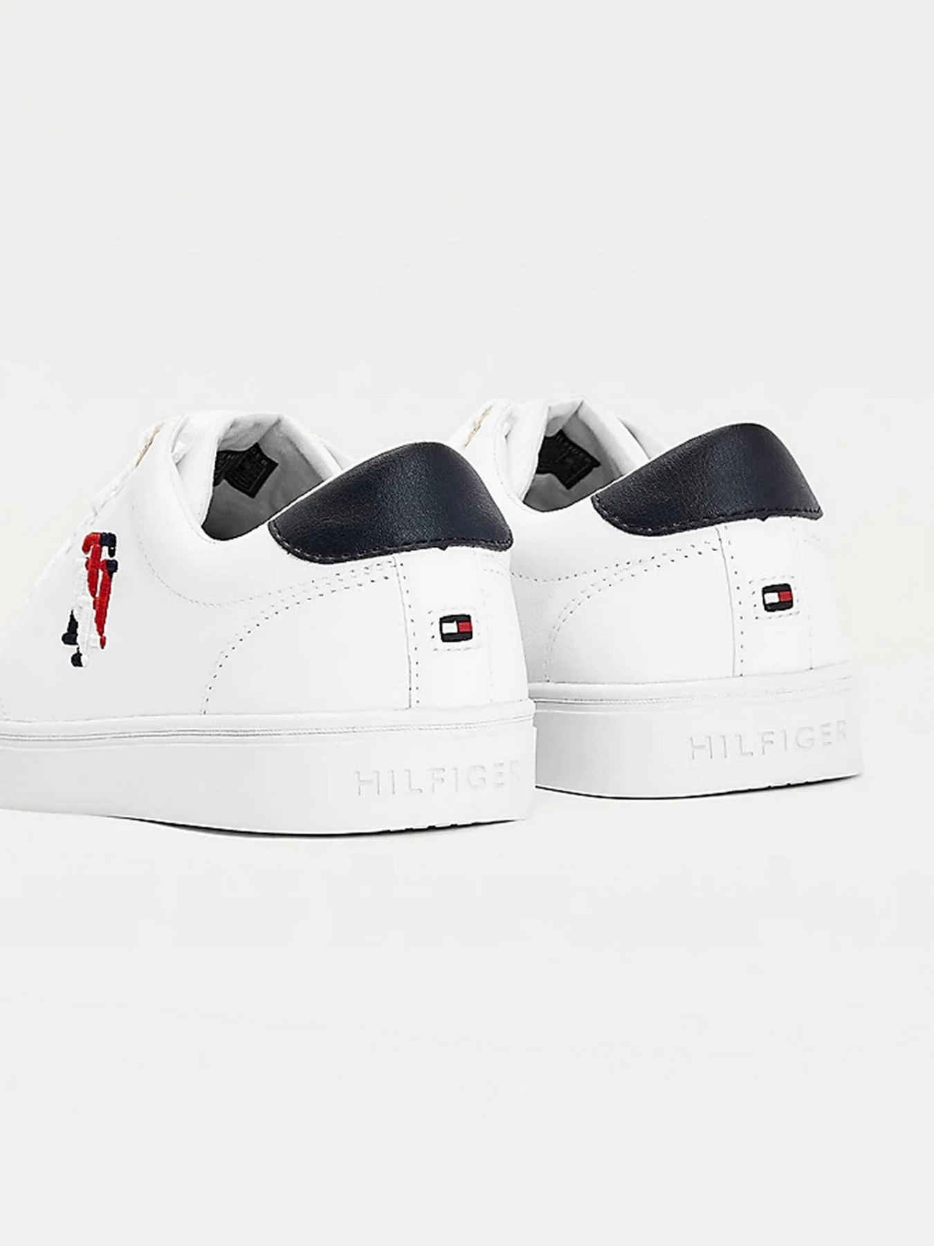 Кеды Tommy Hilfiger LEATHER MONOGRAM TRAINERS модель FW0FW05794-YBR Кеды Tommy Hilfiger LEATHER MONOGRAM TRAINERS модель FW0FW05794-YBR Фото