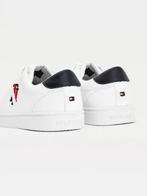 Кеды Tommy Hilfiger LEATHER MONOGRAM TRAINERS модель FW0FW05794-YBR Фото