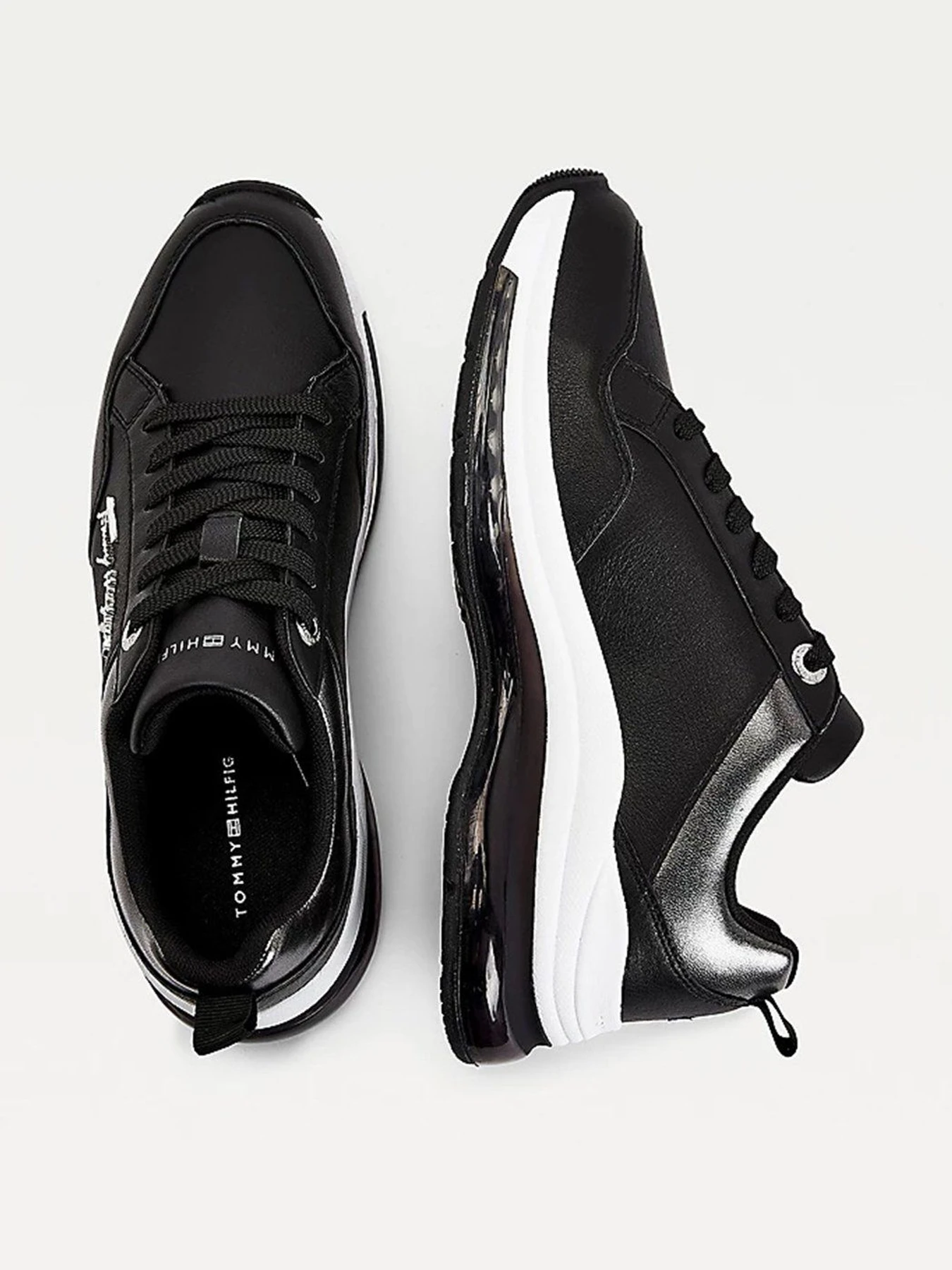 Кроссовки Tommy Hilfiger AIR BUBBLE SIGNATURE METALLIC TRAINERS модель FW0FW05797-BDS Кроссовки Tommy Hilfiger AIR BUBBLE SIGNATURE METALLIC TRAINERS модель FW0FW05797-BDS Фото