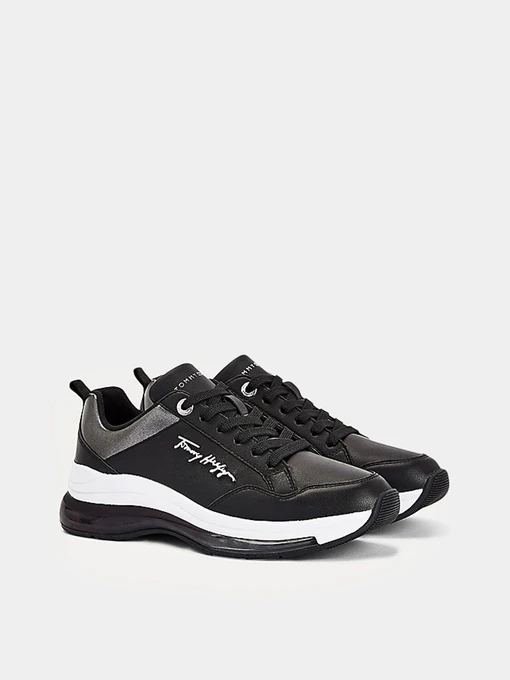 Кроссовки Tommy Hilfiger AIR BUBBLE SIGNATURE METALLIC TRAINERS модель FW0FW05797-BDS Фото
