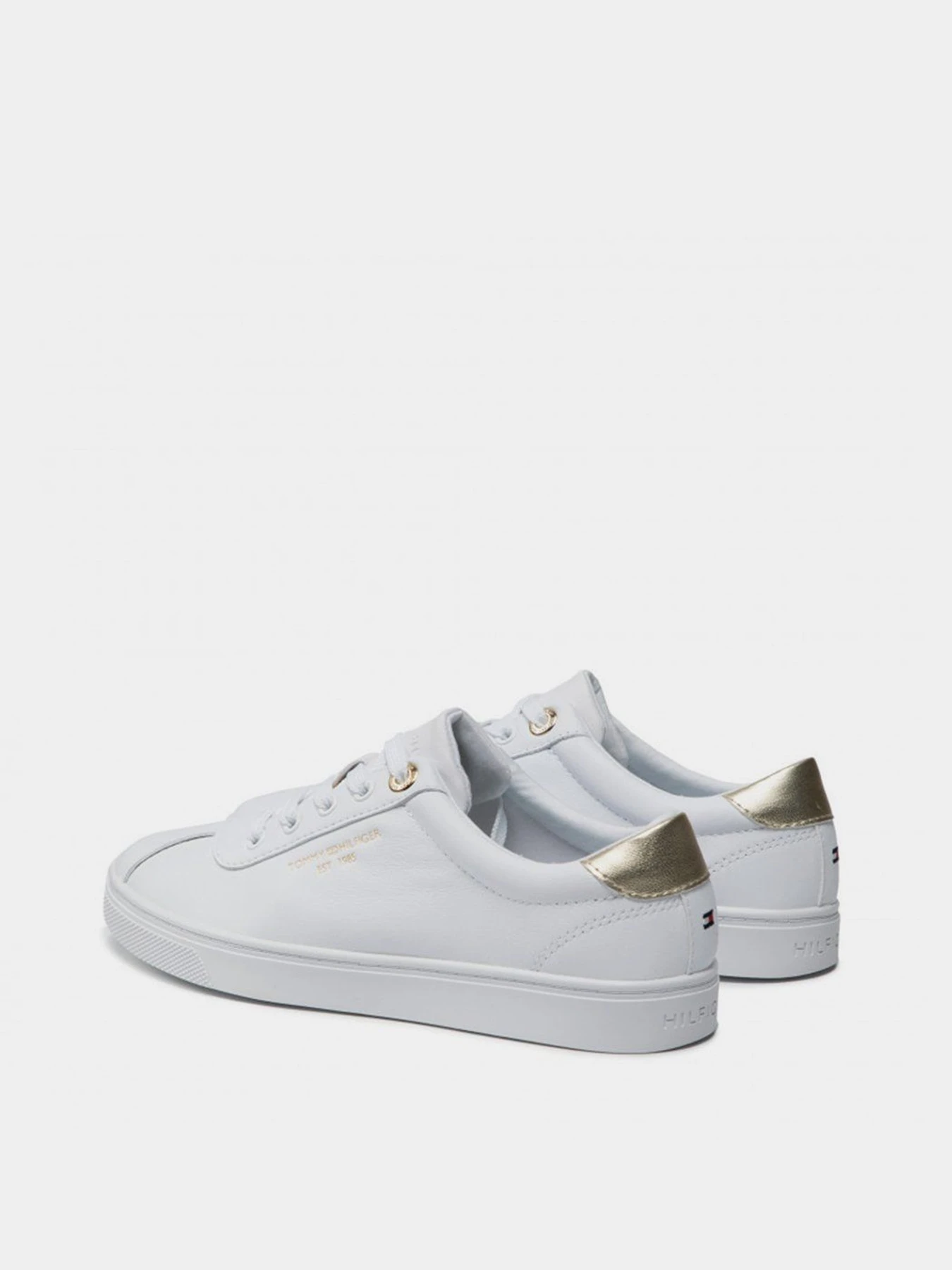 Кеды Tommy Hilfiger LEATHER CUPSOLE TRAINERS модель FW0FW05795-YBR Фото