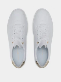Кеды Tommy Hilfiger LEATHER CUPSOLE TRAINERS модель FW0FW05795-YBR Фото