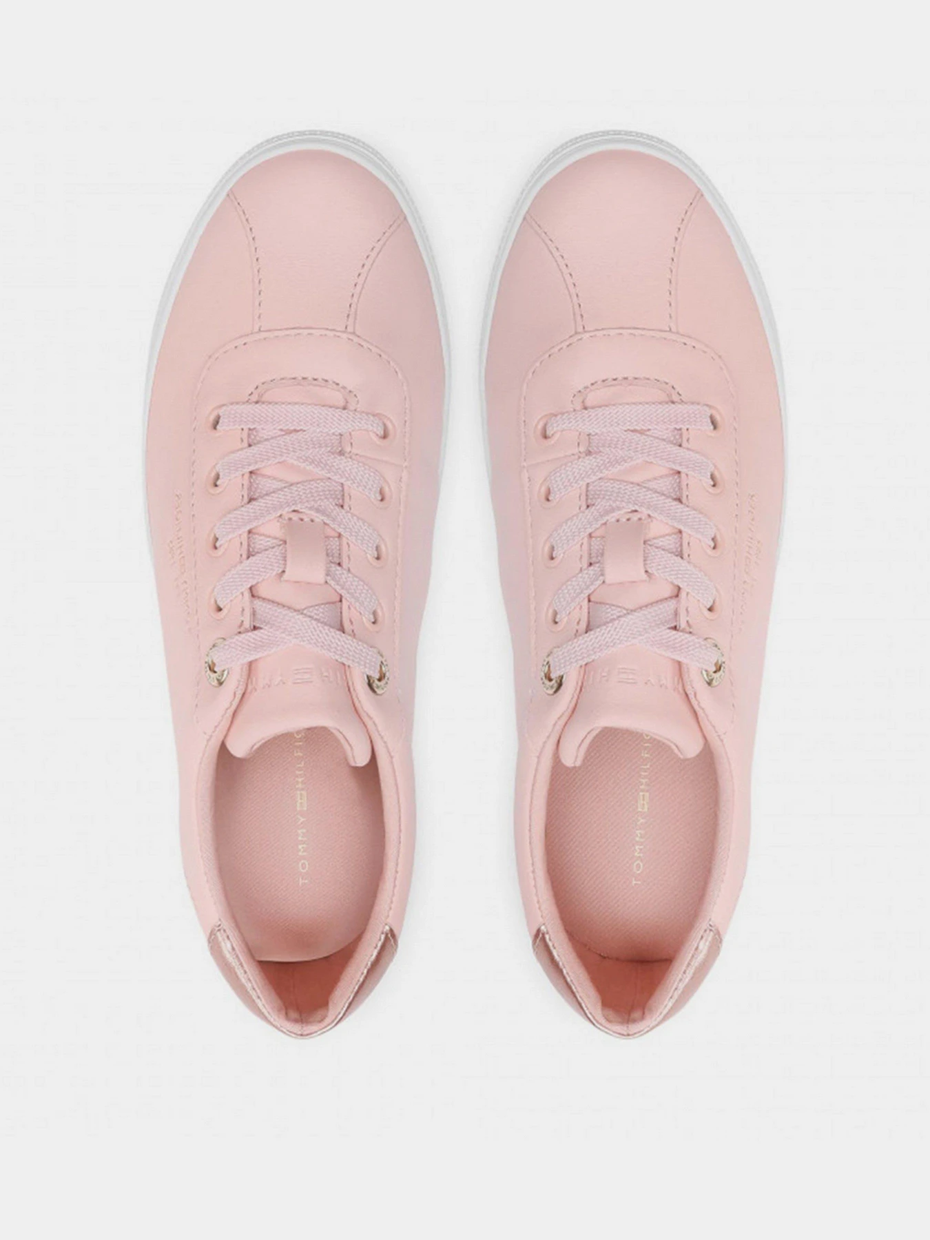 Кеды Tommy Hilfiger LEATHER CUPSOLE TRAINERS модель FW0FW05795-TL9 Фото