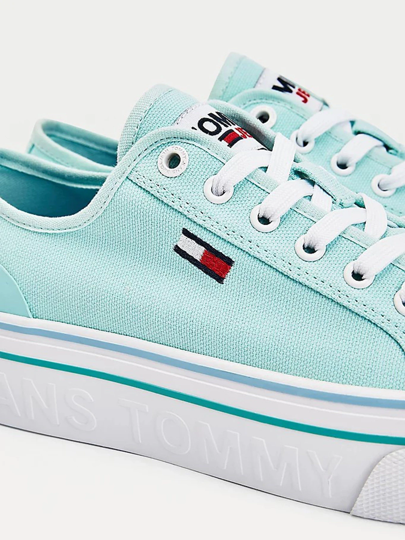 Кеды Tommy Hilfiger Flatform Vulc модель EN0EN01423-CSW Кеды Tommy Hilfiger Flatform Vulc модель EN0EN01423-CSW Фото
