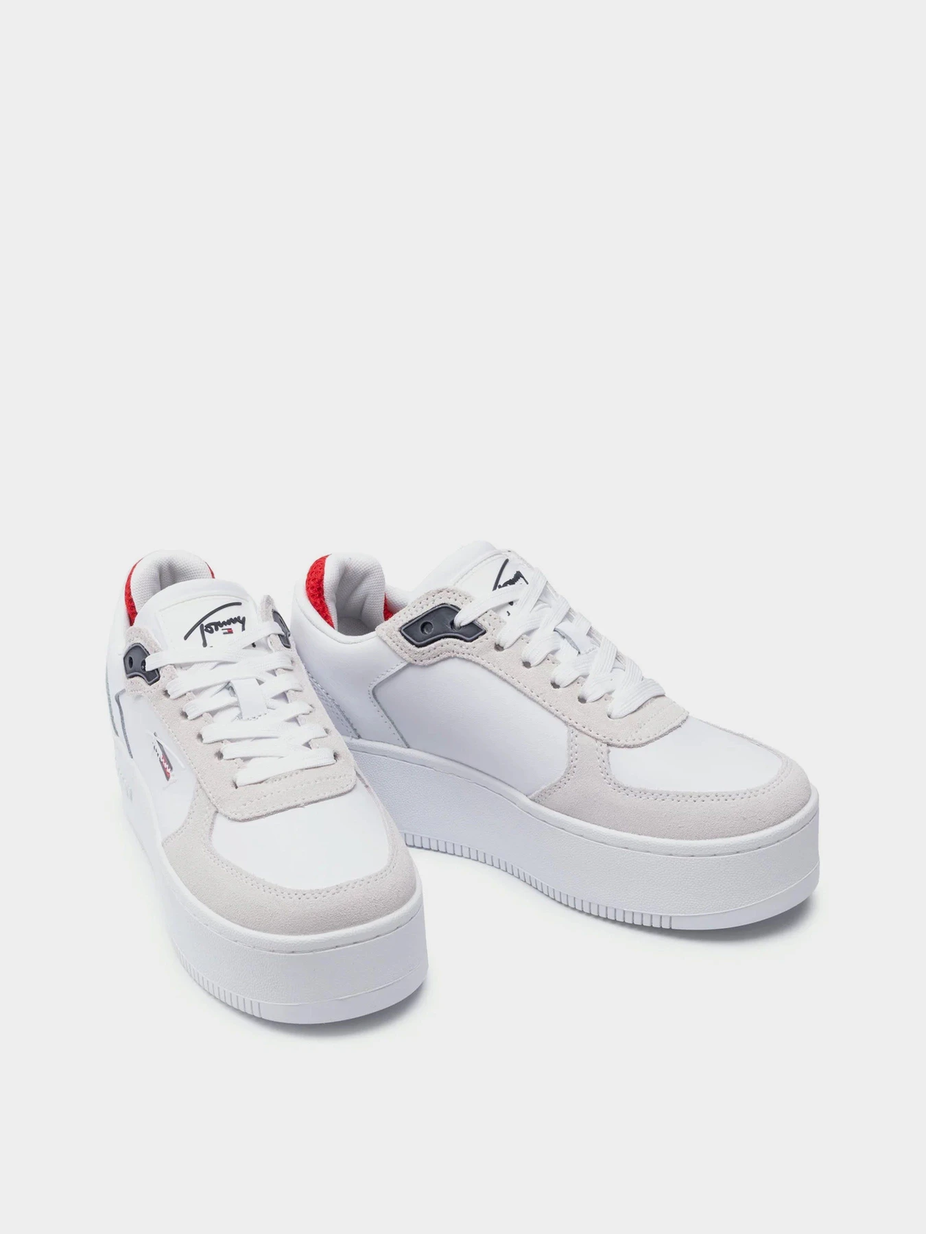 Кеды Tommy Hilfiger Iconic Flatform модель EN0EN01421-YBR Фото