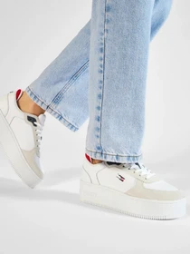 Кеды Tommy Hilfiger Iconic Flatform модель EN0EN01421-YBR Фото