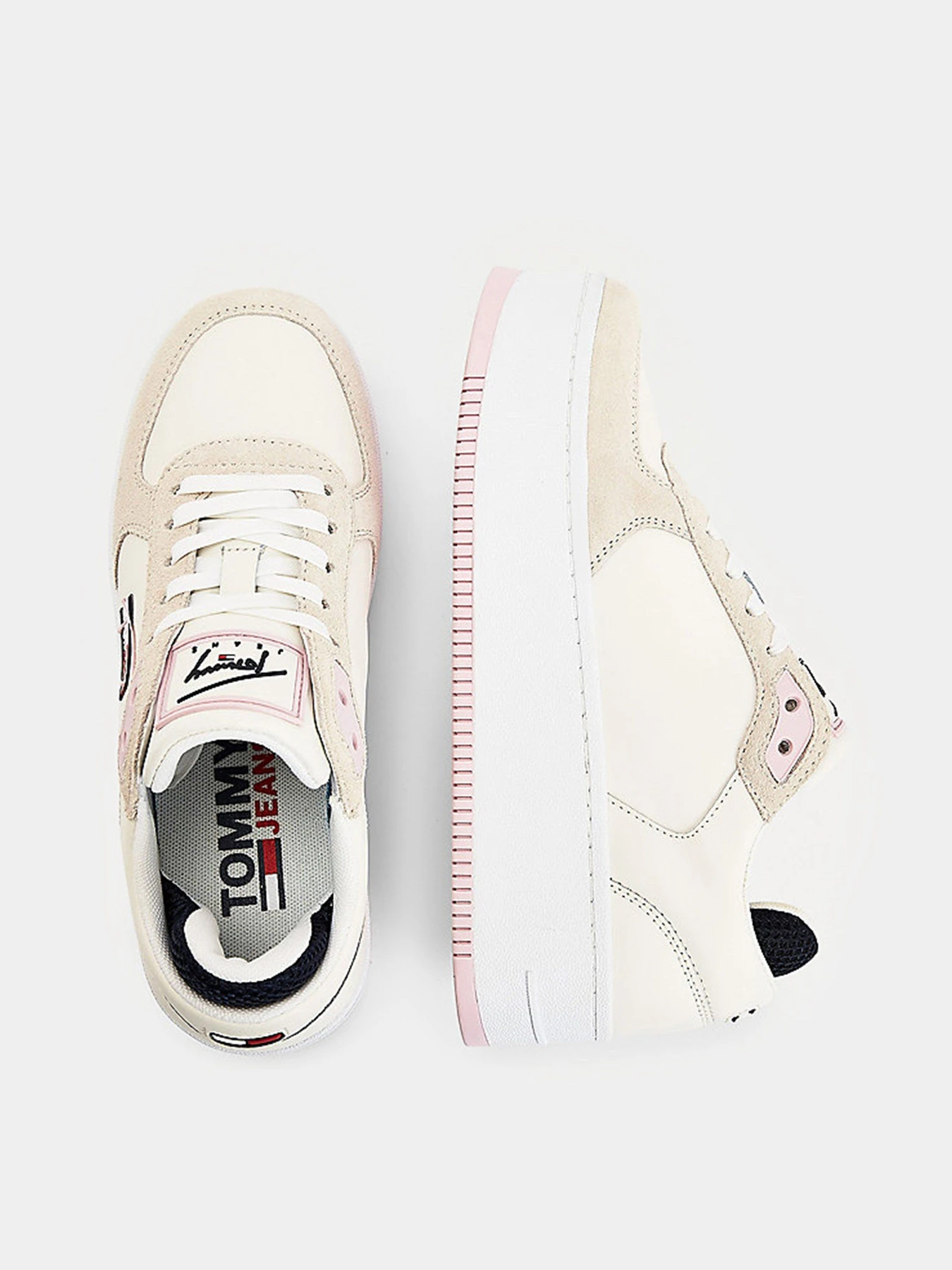 Кеды Tommy Hilfiger Iconic Flatform модель EN0EN01421-YBI Кеды Tommy Hilfiger Iconic Flatform модель EN0EN01421-YBI Фото