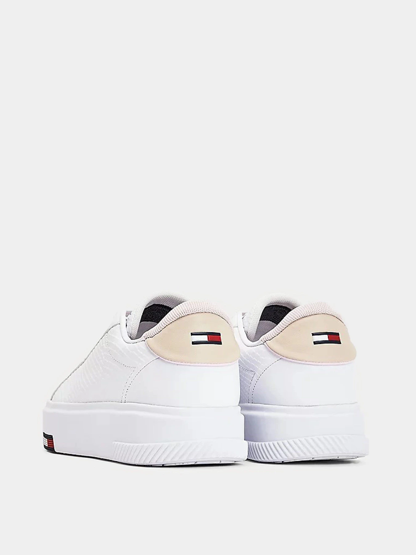Кеди Tommy Hilfiger Leather Fashion Cupsole модель EN0EN01424-YBR Фото