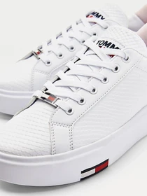 Кеди Tommy Hilfiger Leather Fashion Cupsole модель EN0EN01424-YBR Фото