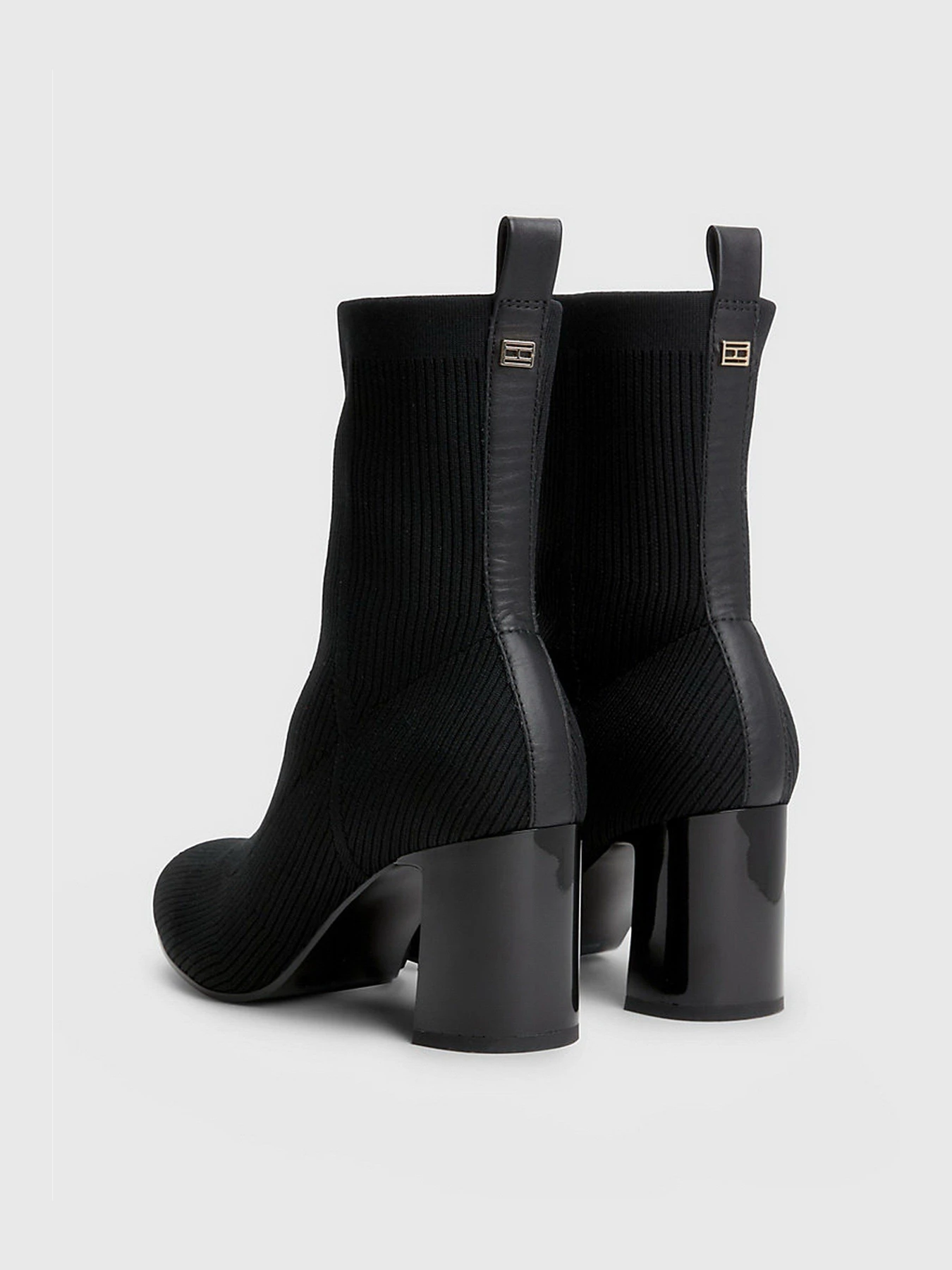 Ботинки и сапоги Tommy Hilfiger ESSENTIAL KNITTED MID HEEL ANKLE модель FW0FW07405-BDS Фото