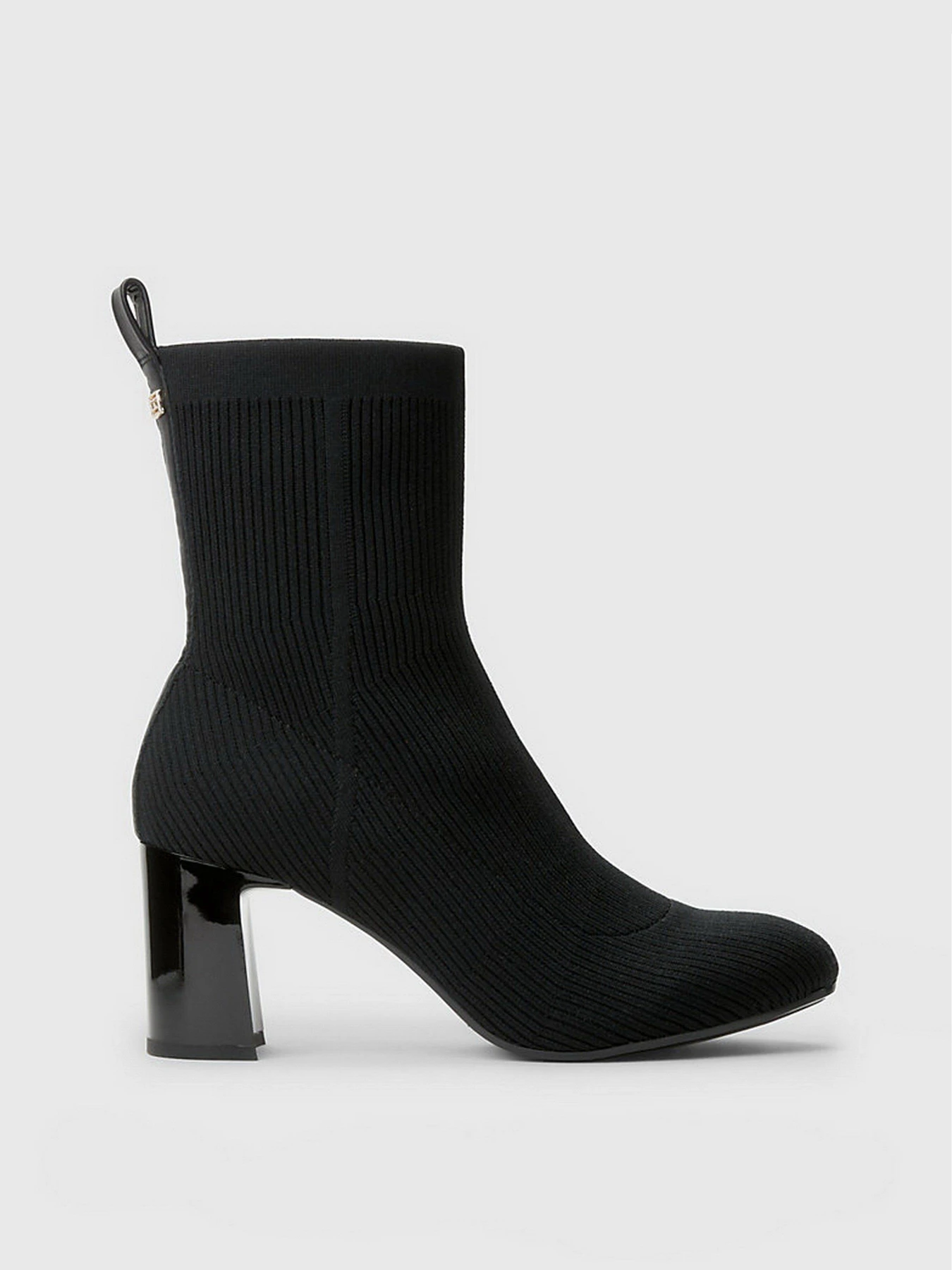 Ботинки и сапоги Tommy Hilfiger ESSENTIAL KNITTED MID HEEL ANKLE модель FW0FW07405-BDS Фото