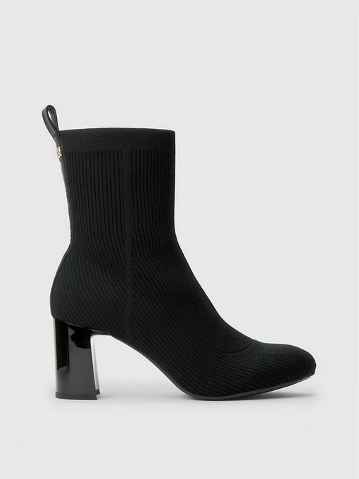 Ботинки и сапоги Tommy Hilfiger ESSENTIAL KNITTED MID HEEL ANKLE модель FW0FW07405-BDS Фото