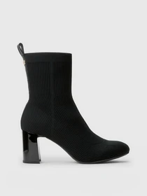 Ботинки и сапоги Tommy Hilfiger ESSENTIAL KNITTED MID HEEL ANKLE модель FW0FW07405-BDS Фото