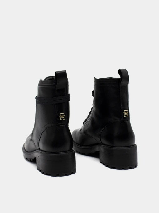 Шкіряні Жіночі Черевики Tommy Hilfiger Essential Biker Boot фото 2