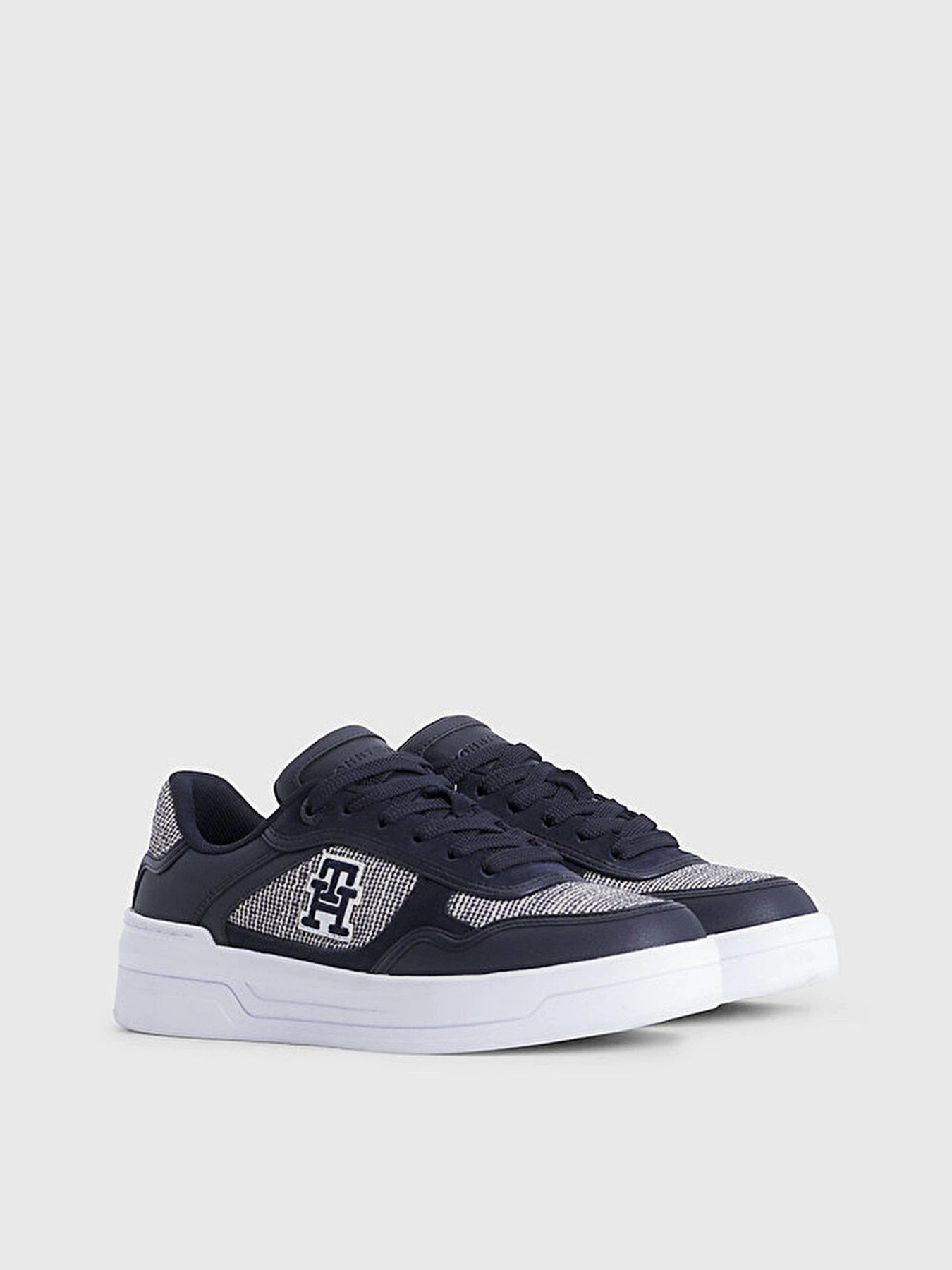 Кеды Tommy Hilfiger WOVEN BASKET SNEAKER модель FW0FW07289-DW6 Кеды Tommy Hilfiger WOVEN BASKET SNEAKER модель FW0FW07289-DW6 Фото
