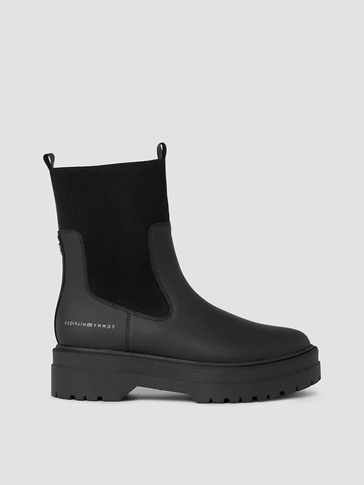 Черевики та чоботи Tommy Hilfiger CHUNKY CLEAT RAIN модель FW0FW07226-BDS Фото