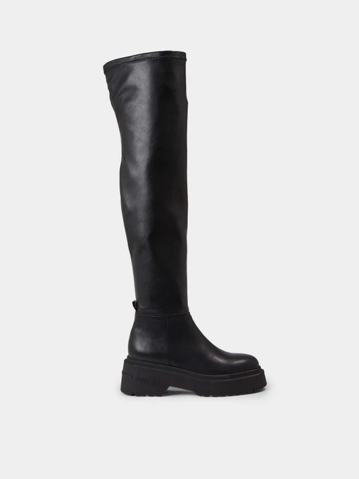Черевики та чоботи Tommy Hilfiger Tjw Over The Knee Boots модель EN0EN02254-BDS Фото